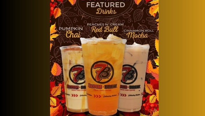 7 Brew Fall Drinks Menu