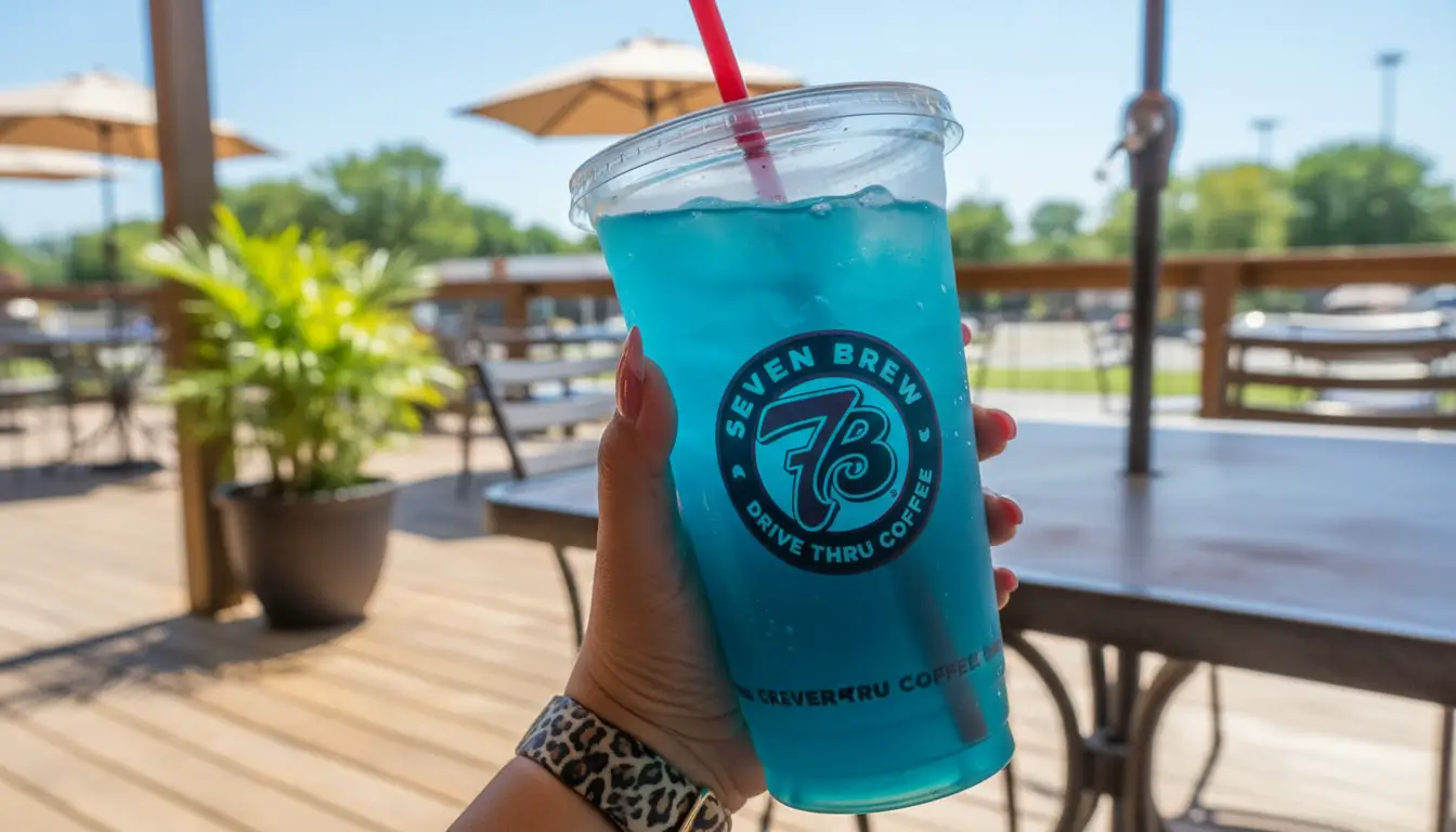 7 Brew Blue Raspberry Lemonade combos – blue raspberry with peach,  strawberry and lemon concentrate for a tangy fruity blend
